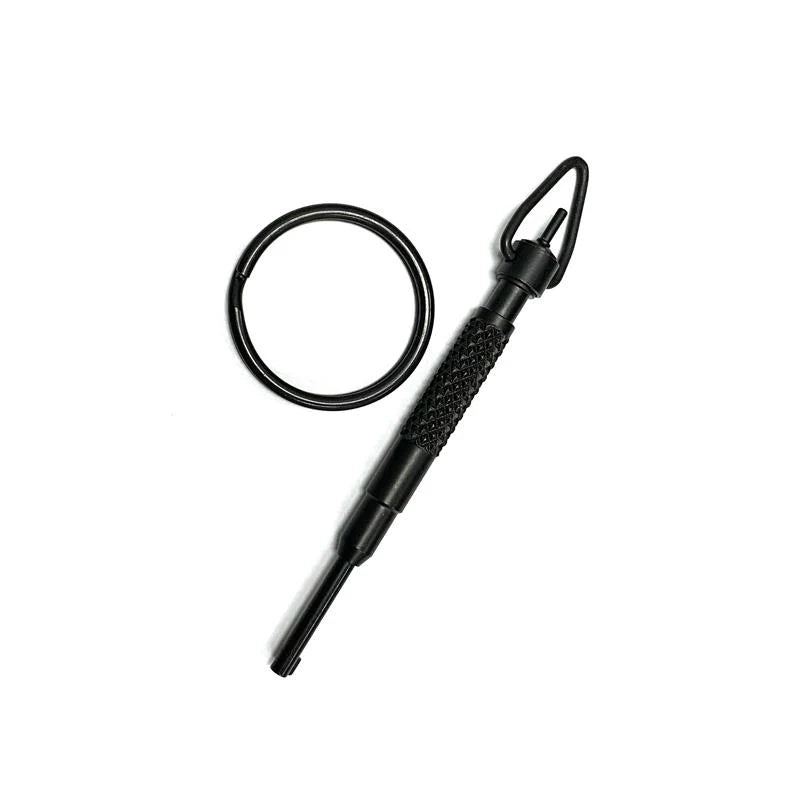 Zak Tool ZT11 Black Aluminum Round Swivel Cuff Key