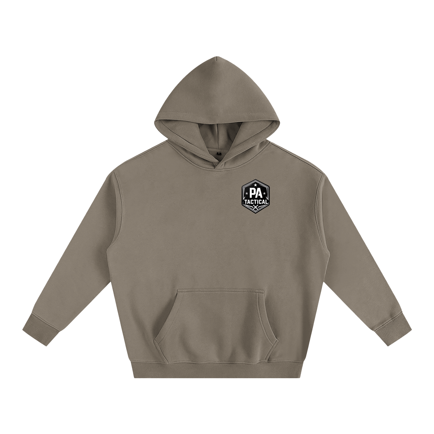 Oversize Fleeced Hoodie- Keep Up the Good Work