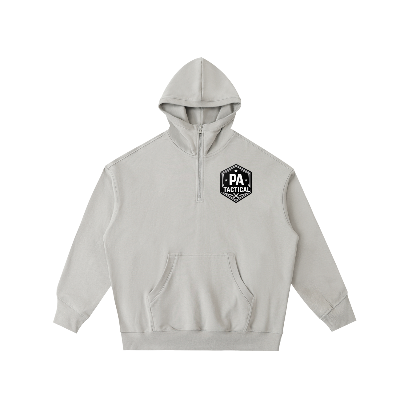 Big Hood Half-Zip Fleece Hoodie